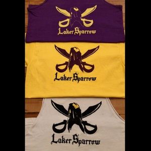 Laker Sparrow shirts